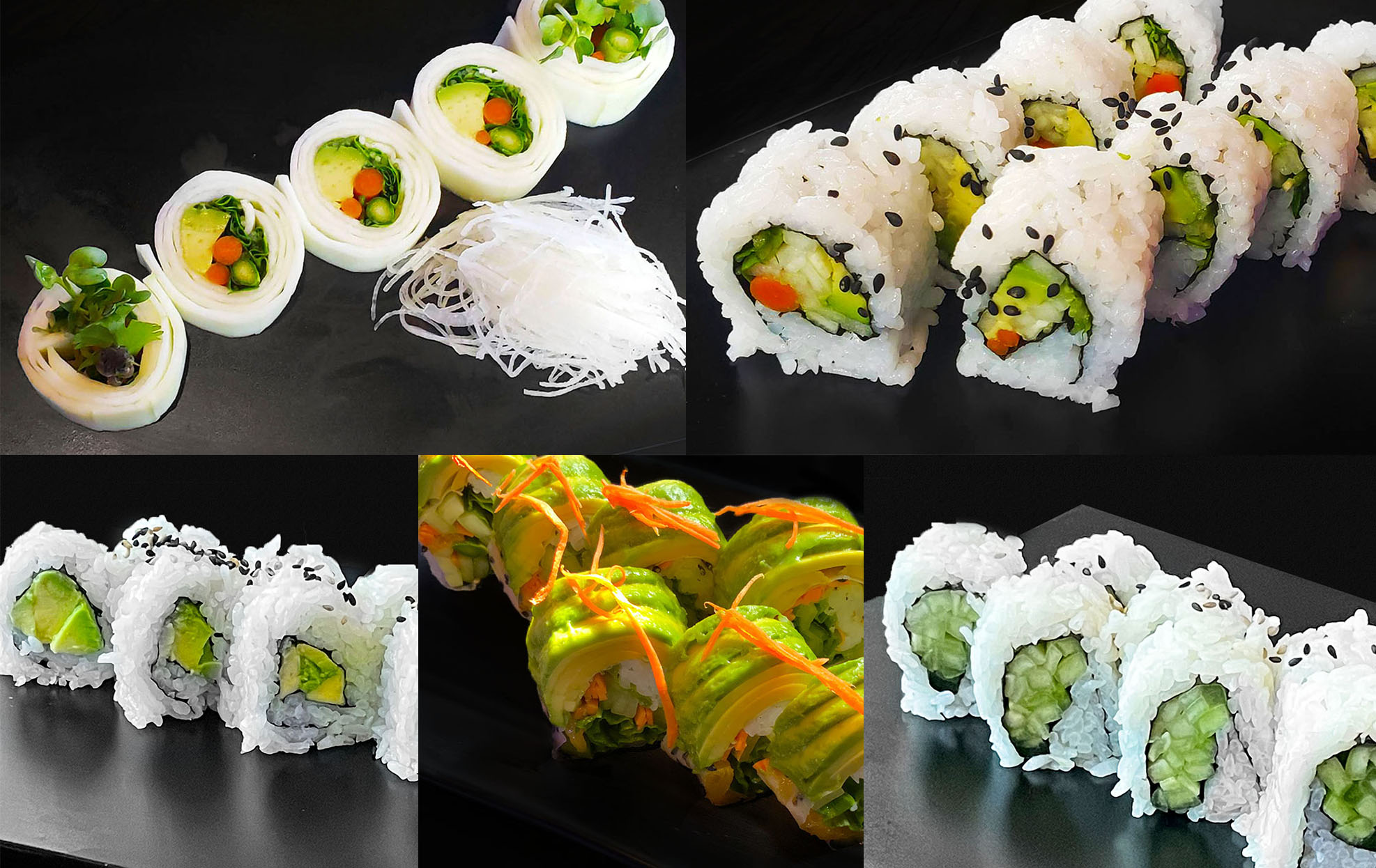 5 Delicious Vegan Sushi Options